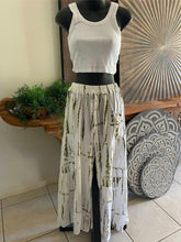 Balinese Ladies Long Flarred Pants - SO COMFY Elastic Waist Pants - Bali Pants