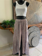 Balinese Ladies Long Flarred Pants - SO COMFY Elastic Waist Pants - Bali Pants