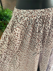 Balinese Ladies Long Flarred Pants - SO COMFY Elastic Waist Pants - Bali Pants