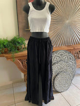 Balinese Ladies Long Flarred Pants - SO COMFY Elastic Waist Pants - Bali Pants