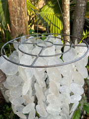 NEW Capiz Shell Mobile or Wind Chime or Pendant Light Shade 60cm