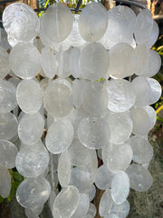 NEW Capiz Shell Mobile or Wind Chime or Pendant Light Shade 60cm