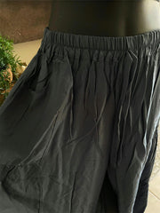 Balinese Ladies Long Flarred Pants - SO COMFY Elastic Waist Pants - Bali Pants