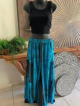 Balinese Ladies Long Flarred Pants - SO COMFY Elastic Waist Pants - Bali Pants
