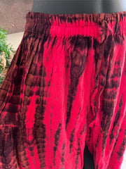 Balinese Ladies Long Flarred Pants - SO COMFY Elastic Waist Pants - Bali Pants