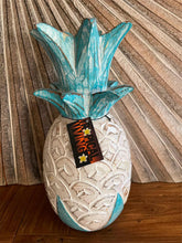 NEW Hand Carved Wooden Pineapple Decor - BOHO Style - 30cm Bali Pineapple