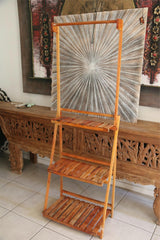 NEW Handcrafted TEAK Wood Plant or Accessory Stand - Bali Plant Stand