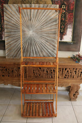NEW Handcrafted TEAK Wood Plant or Accessory Stand - Bali Plant Stand