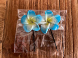 NEW Frangipani Bobby Pins MANY COLOURS - Balinese Hair Accessories - GREAT GIFT