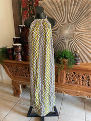 NEW Ladies Cotton Bali Maxi Dress / One Size / Cool Summer Casual Dress