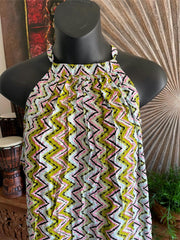 NEW Ladies Cotton Bali Maxi Dress / One Size / Cool Summer Casual Dress