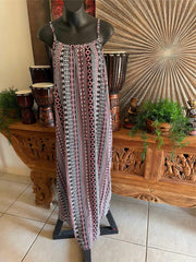 NEW Ladies Cotton Bali Maxi Dress / One Size / Summer Dress MANY COLOURS
