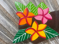 NEW Balinese Hand Crafted & Carved ALOHA Sign - Tropical Island Bali Bar Sign