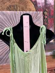 NEW Ladies Rayon/Cotton Bali Dress - Tie strap maxi dress - ONE SIZE 10-14