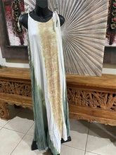 NEW Ladies Rayon/Cotton Bali Dress - Tie strap maxi dress - ONE SIZE 10-14