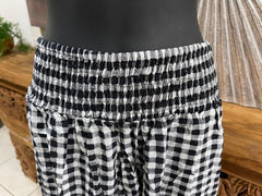 Ladies Bali Beach / Shirred Waist Bali Capri Pants - SO COMFY - Suit Maternity L