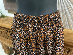 Ladies Bali Beach / Shirred Waist Bali Capri Pants - SO COMFY - Suit Maternity L