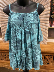 NEW Balinese Ladies Cold Shoulder Top / Loose fitting comfortable top ONE SIZE