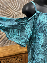 NEW Balinese Ladies Cold Shoulder Top / Loose fitting comfortable top ONE SIZE