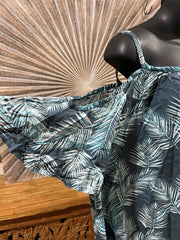 NEW Balinese Ladies Cold Shoulder Top / Loose fitting comfortable top ONE SIZE