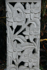 NEW Balinese Flower Hand Crafted Bird Bath - Bali Garden Art - Bali Bird Bath