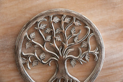 Balinese Hand Carved MDF TREE OF LIFE Wall Panel 40cm