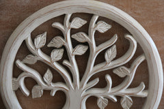Balinese Hand Carved MDF TREE OF LIFE Wall Panel 30cm