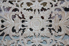 NEW Balinese Carved MDF/WOOD Framed MANDALA Wall Panel - Mandala Bedhead
