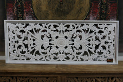 NEW Balinese Carved MDF/WOOD Framed MANDALA Wall Panel - Mandala Bedhead