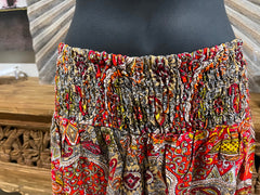 Ladies Bali Beach / Shirred Waist Bali Capri Pants - SO COMFY - Suit Maternity L