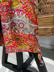 Ladies Bali Beach / Shirred Waist Bali Capri Pants - SO COMFY - Suit Maternity L