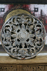 New Balinese Carved MANDALA / TROPICAL WALL PANELS - BALI WALL ART - Mandala Art