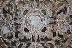 Balinese Hand Carved MDF Mandala Panel - 1m x 1m - Bali Wall Art - Mandala Art
