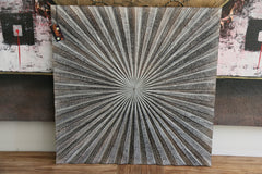 Balinese Hand Carved MDF Sun Panel - 60cm - Bali Wall Art