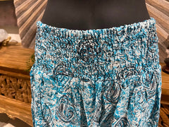 Ladies Bali Beach / Shirred Waist Bali Capri Pants - SO COMFY - Suit Maternity L