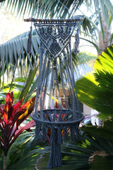 NEW Balinese Handmade Macrame Hanging Cat Bed - Best ever swinging cat bed!!