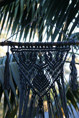 NEW Balinese Handmade Macrame Hanging Cat Bed - Best ever swinging cat bed!!