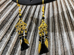Peacock Feather Hook Earrings - Choose from 3 Colours - Peacock Earrings
