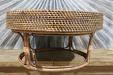 NEW Balinese Platter/Tray on Stand - Bali Entertaining Basket