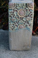 NEW Balinese Hand Carved & Crafted Paras Pedestal - Balinese Plinth - Bali Stand