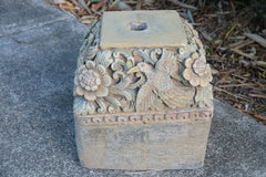 Hand Carved & Crafted Bali Umbrella Stands - Balinese Umbrella Stand