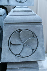 Cast Concrete Bali Umbrella Stands - Balinese Umbrella Stand - 2 styles