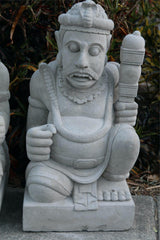 BRAND NEW Set 2 Hand Crafted Cast/Carved Temple Guards