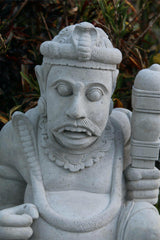 BRAND NEW Set 2 Hand Crafted Cast/Carved Temple Guards