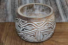 NEW Balinese Hand Carved Wooden Bowl - Bali Carved Bow - 4 sizes available.