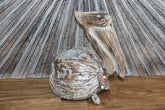 NEW Balinese Hand Crafted Coconut Pelican Pot - Bali Coconut Pelican Pot
