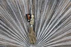 NEW BALINESE SHELL TASSEL - BALI SHELL HANGING DECOR - BOHO STYLE HOMEWARES