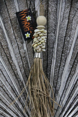 NEW BALINESE SHELL TASSEL - BALI SHELL HANGING DECOR - BOHO STYLE HOMEWARES
