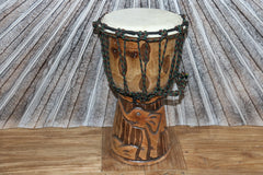 NEW Djembe Drum - 30cm Tall Bongo Drum - Authentic Musical Instrument