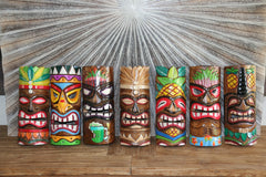 NEW Balinese Hand Crafted Tiki Bar / Polynesian TIKI MASK / TOTEM 30cm